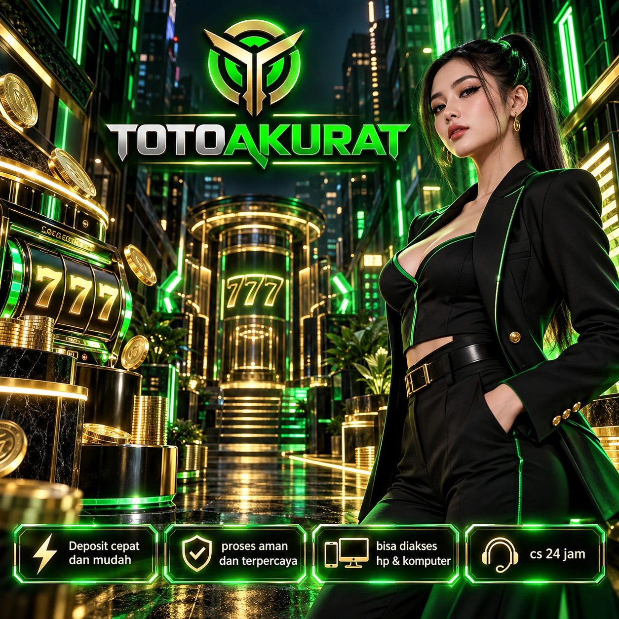 Ilustrasi TOTOAKURAT Wede: Perangkat nyaman, waktu bermain lebih tertata